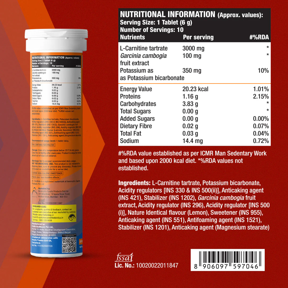 L-Carnitine 3000mg for Weight Loss - Lemon - Image 5