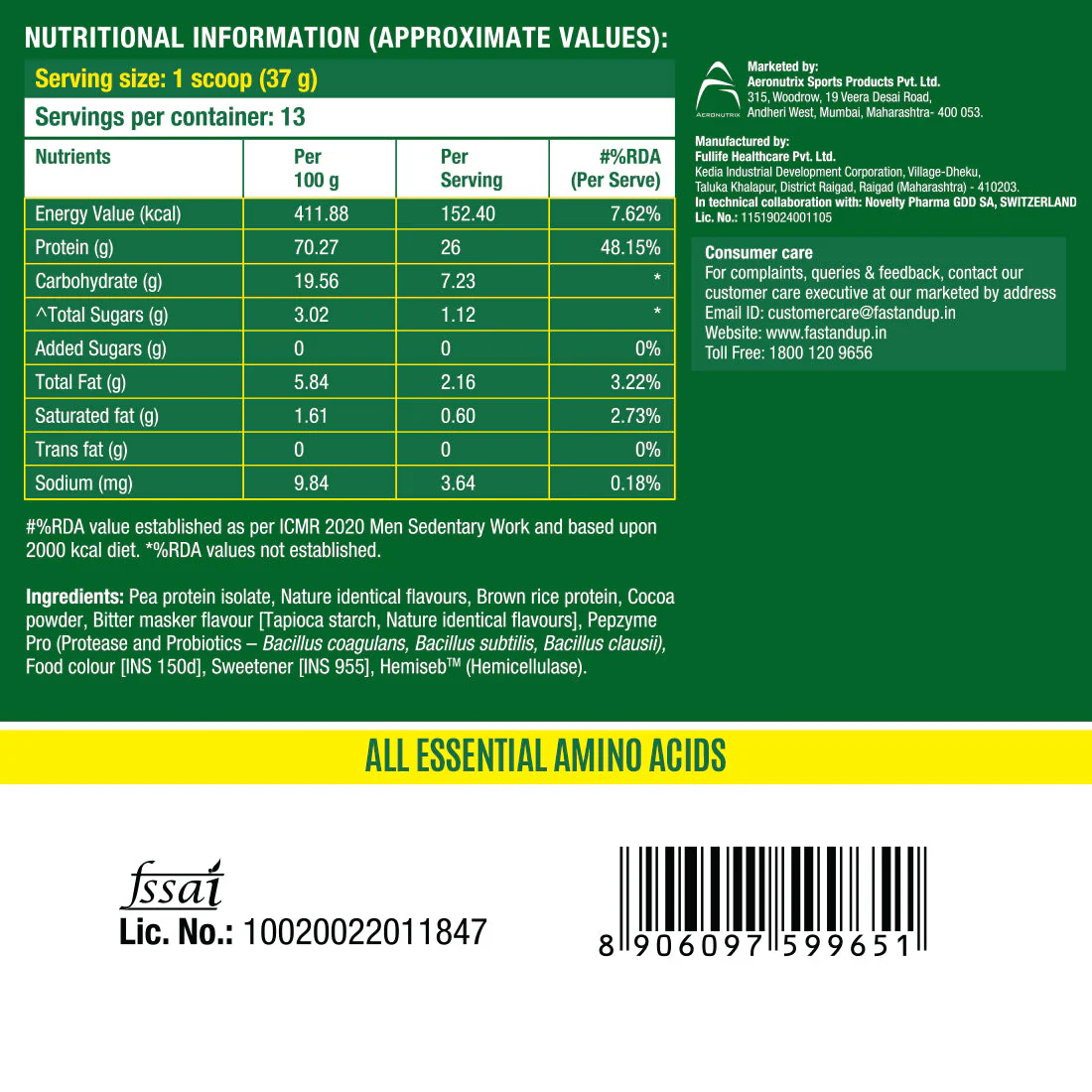Plant Protein - Rich Chocolate – 500gms - Image 11